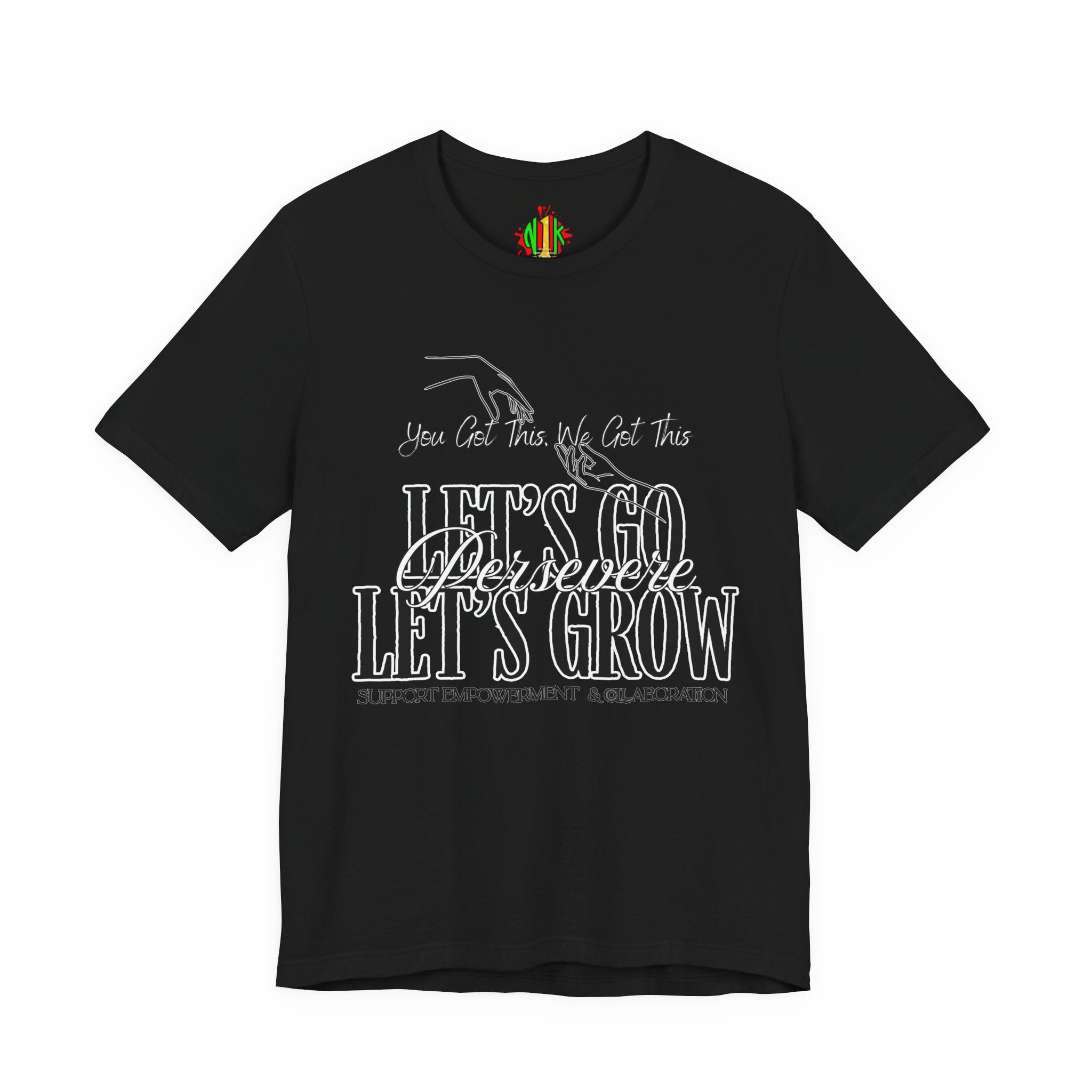 Empowerment Tee, Motivational Shirt, Growth Inspiration Tee, Support Empowerment Apparel, Positive Vibes Tee